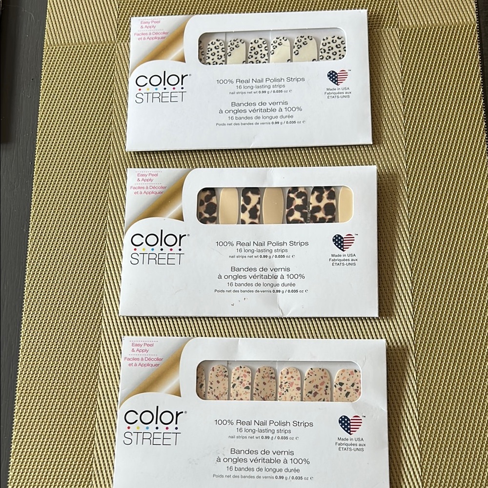 Color Street set of 3 “Spots-n-Specs”